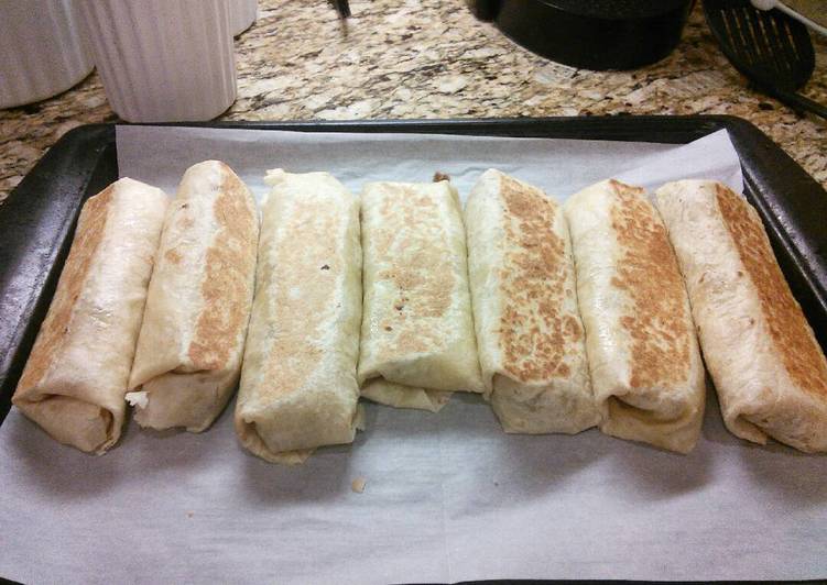 Recipe of Quick Burrito Crunch Wraps