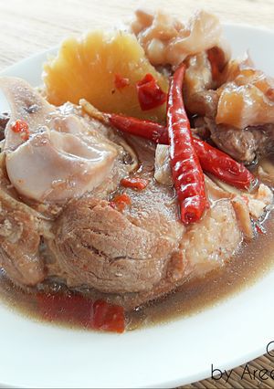 รูปของ ขาหมูเปรี้ยวหวาน