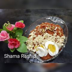 Gajar ka halwa A picture of Gajar ka halwa.