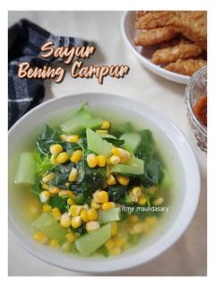Foto resep Sayur Bening Campur (Jangan/sayur Menir)