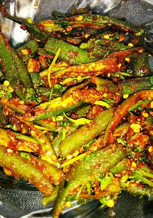 A picture of #Ramadan.. Masala crispy bhindi.