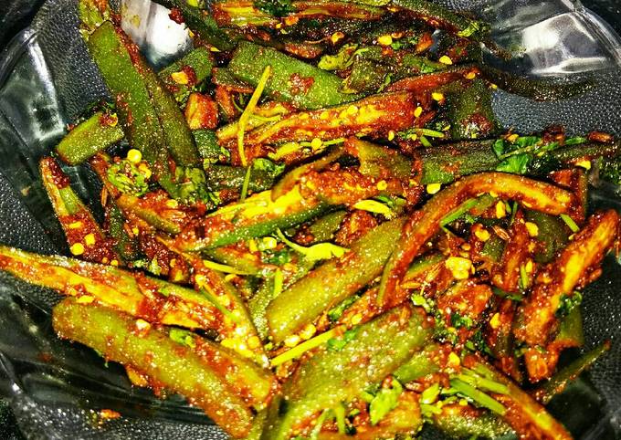 #Ramadan.. Masala crispy bhindi