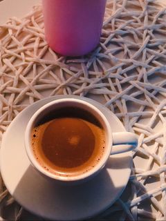 صورة لوصفة القهوه الفرنسيه على طريقتي 💜