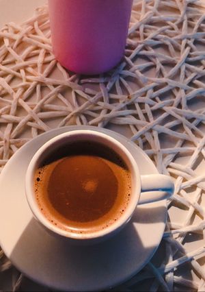 صورة لوصفة القهوه الفرنسيه على طريقتي 💜