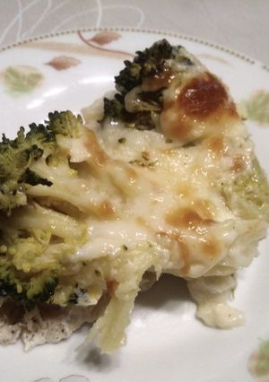 Brokkolis csirkemell recept fotója