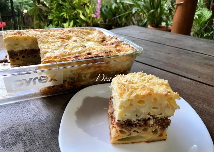 Pastitsio (greek pasta)