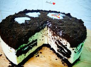 Hình của món Cheesecake oreo.