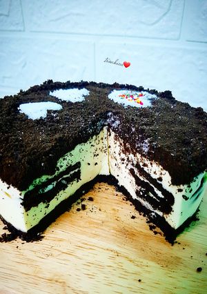 Hình của món Cheesecake oreo.