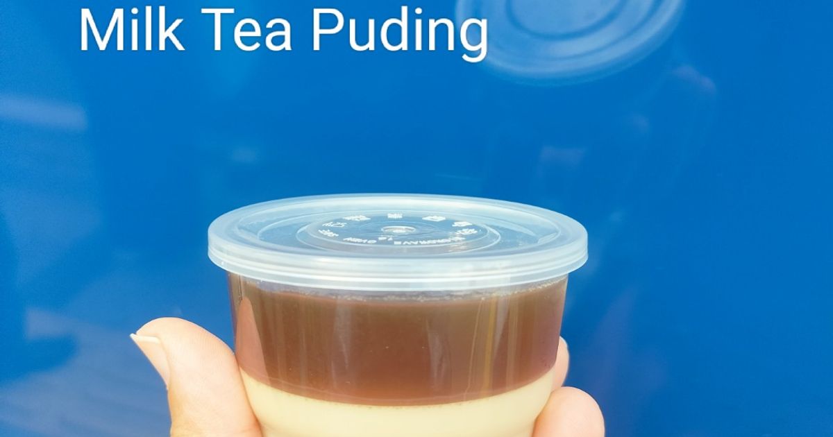 Milk Tea Puding