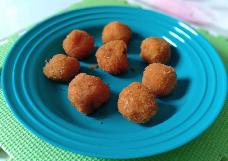Bola-bola Ubi Coklat