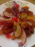 Manzanas acarameladas