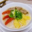 Bún sườn nấu thơm cho bữa sáng