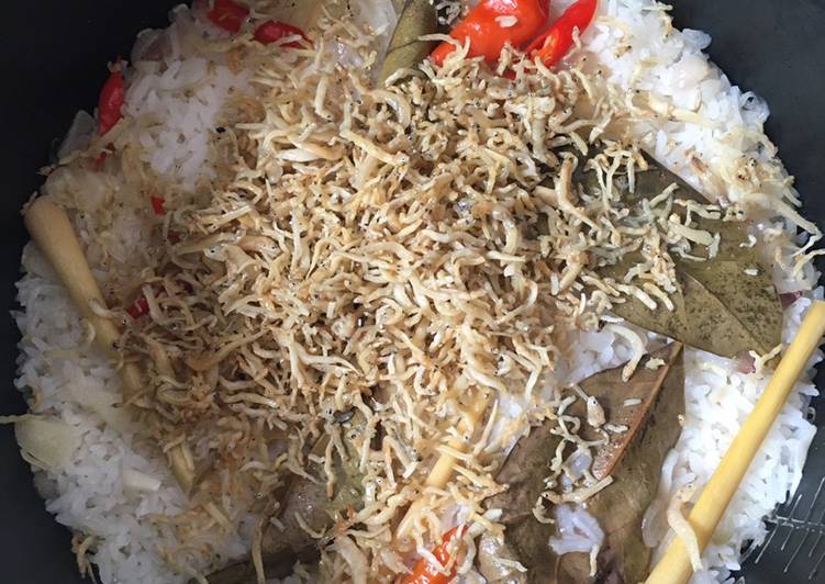 Resep Nasi liwet rice cooker, Enak