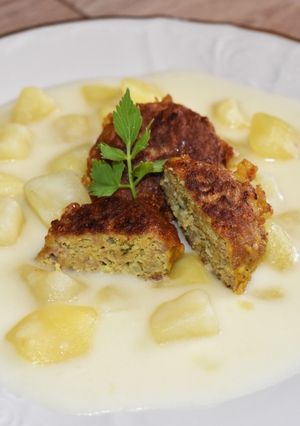 Krumplifőzelék recept fotója