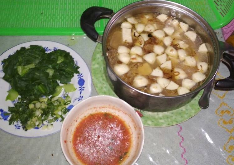 Langkah Mudah untuk Menyiapkan Tahu bakso ikan yang Enak Banget