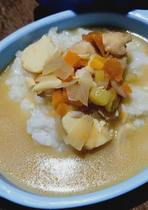 Foto resep Burtim + Kaldu Ikan Tofu