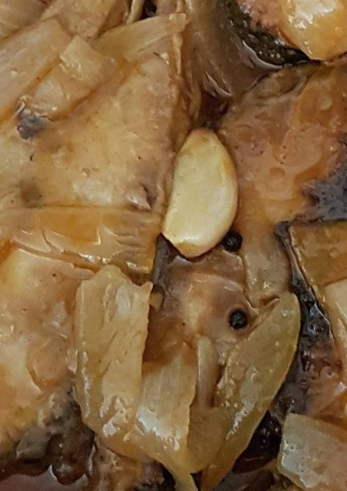 Una foto de Pez sable en escabeche