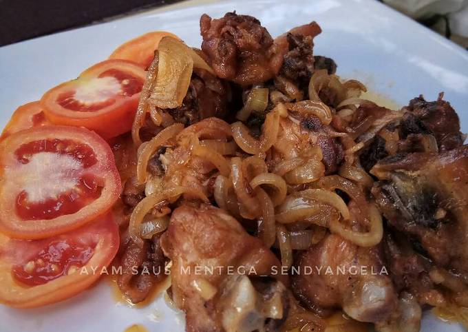 Langkah Mudah untuk Membuat Ayam saus mentega yang Lezat