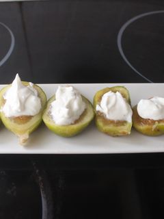 Una foto de Higos congelados con queso fresco
