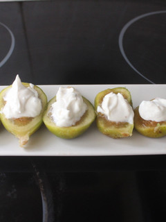 Una foto de Higos congelados con queso fresco