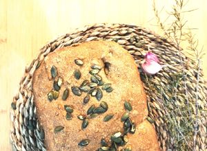 Foto principal de Pan 🍞 de semillas de girasol y calabaza (en panificadora Lidl)