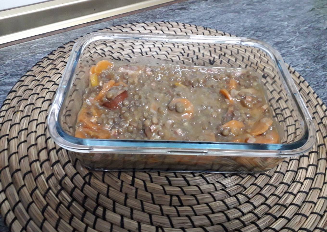 Lentejas directas a la oficina!