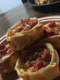 Canastitas de calabaza napolitanas