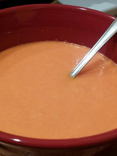 A picture of Roasted Tomato Soup.