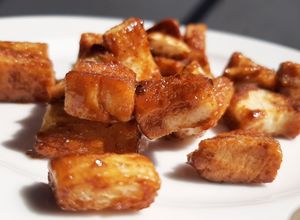 Hình của món Ăn vặt - Caramel Bread Popcorn siêu siêu đơn giản.
