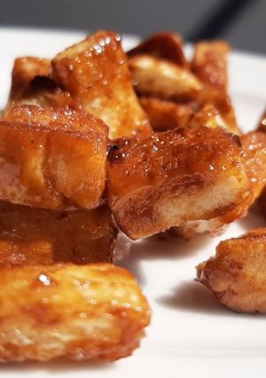 Hình của món Ăn vặt - Caramel Bread Popcorn siêu siêu đơn giản.
