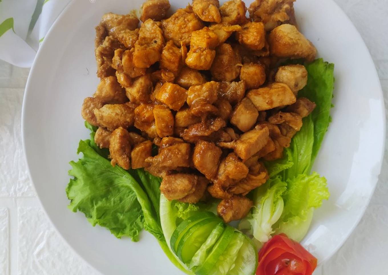 Sate Ayam Goreng