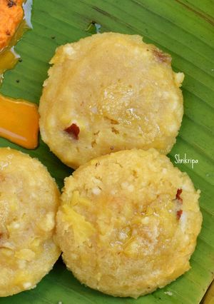 A picture of Ripe Jackfruit Idli:.