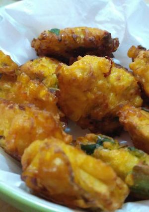 Foto resep Dadar Jagung Kemangi (Tanpa telur)