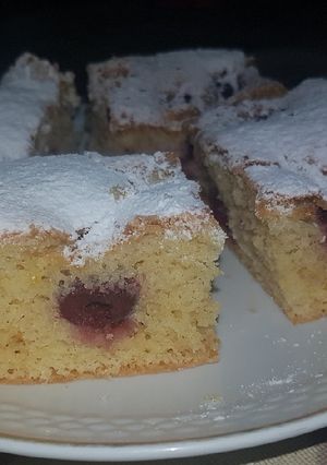 Meggyes pite recept fotója