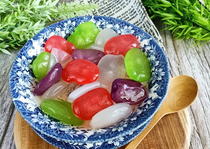 Kolang Kaling Aneka Warna
