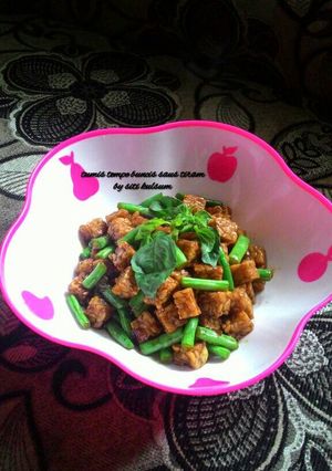 Foto resep Tumis tempe buncis saus tiram