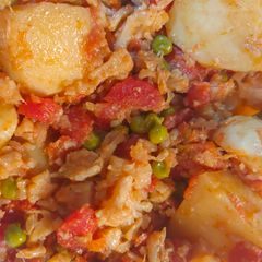A picture of Mix vegetable sabzi.