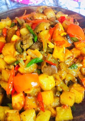 Foto resep Tumis ati kentang
