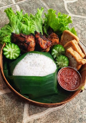 Foto resep Ayam bakar bumbu rujak