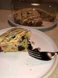 Red Berry’s with roasted almond cake