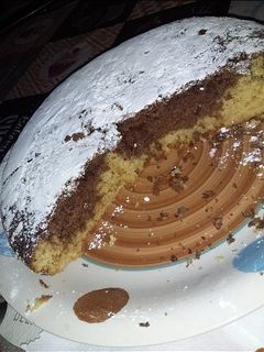 Una foto de Torta marmolada hecha con harina pureza para pizzas!!