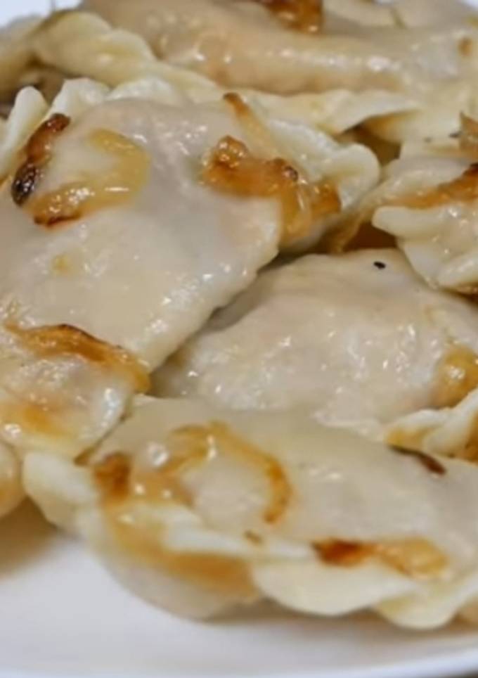 Вареники с картошкой!