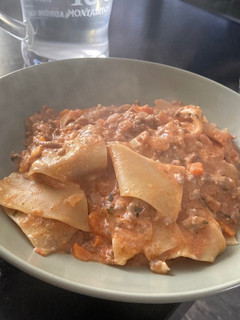 Una foto de Sopa de lasaña