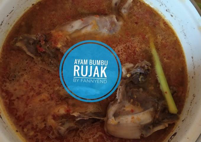 Resep Ayam Bumbu Rujak Sederhana yang Menggugah Selera