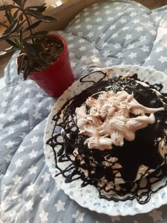 عکسی از دستور کیک شکلاتی🎂🥧