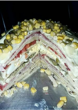 Una foto de Torre de mayonesa