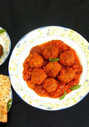 عکسی از دستور کوفته نجف آبادی