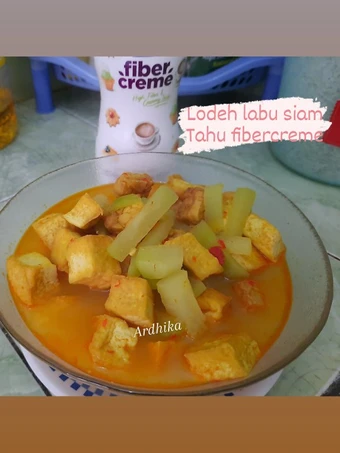 Easy Way Prepare Lodeh labu siam tahu fibercreme the Awesome  Appealing