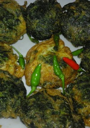 Foto resep Perkedel daun suring dan daun singkong yumy