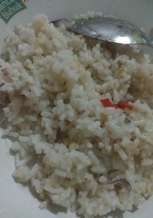 Foto resep Nasi goreng putihan super simple